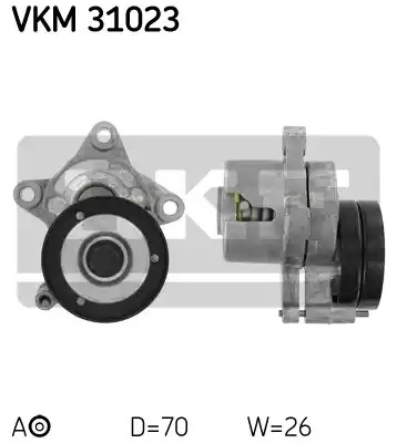 Ролик SKF VKM 31023